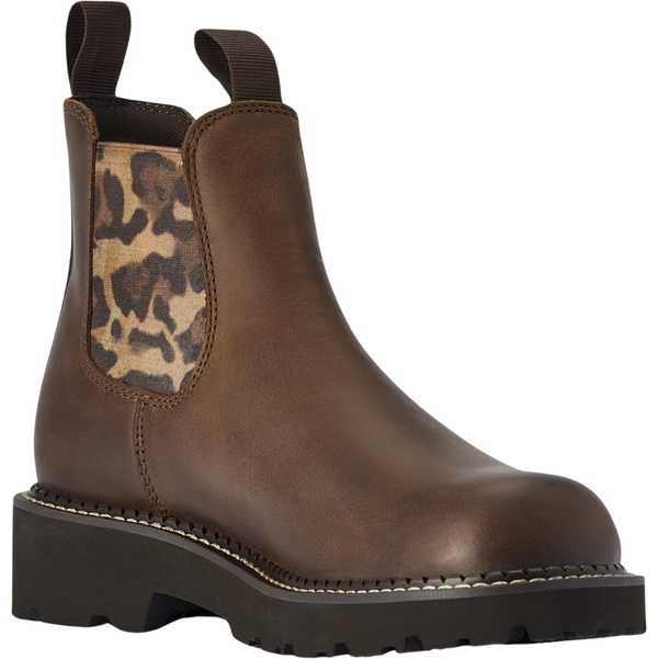 Ariat Womens Fatbaby Twin Gore Western Boot 195696353063 - Distressed Tan